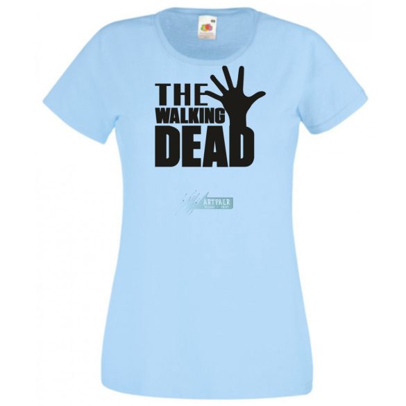Kitárt kéz- Walking Dead stílus női rövid ujjú póló
