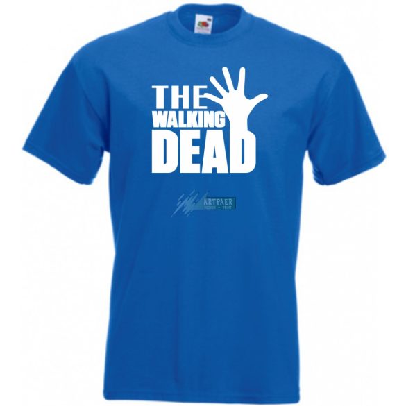 Kitárt kéz - Walking Dead stílus férfi rövid ujjú póló