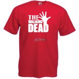 Kitárt kéz - Walking Dead stílus férfi rövid ujjú póló