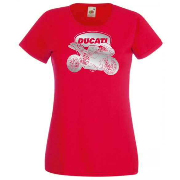 Motor fan Ducati minima női rövid ujjú póló