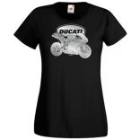 Motor fan Ducati minima női rövid ujjú póló