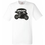 Motor fan Ducati minima férfi rövid ujjú póló