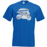 Motor fan Ducati minima férfi rövid ujjú póló