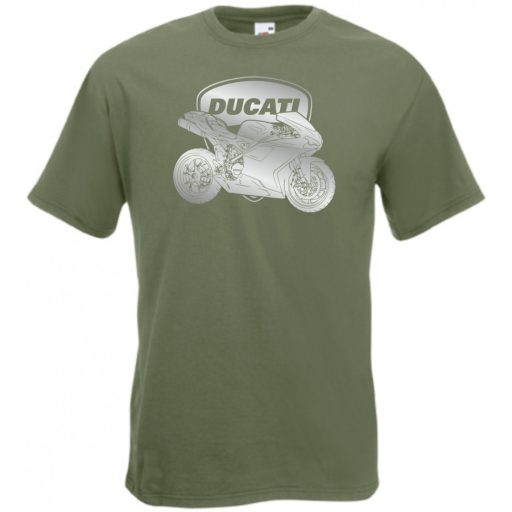 Motor fan Ducati minima férfi rövid ujjú póló