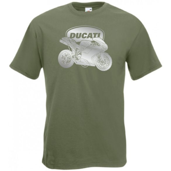 Motor fan Ducati minima férfi rövid ujjú póló