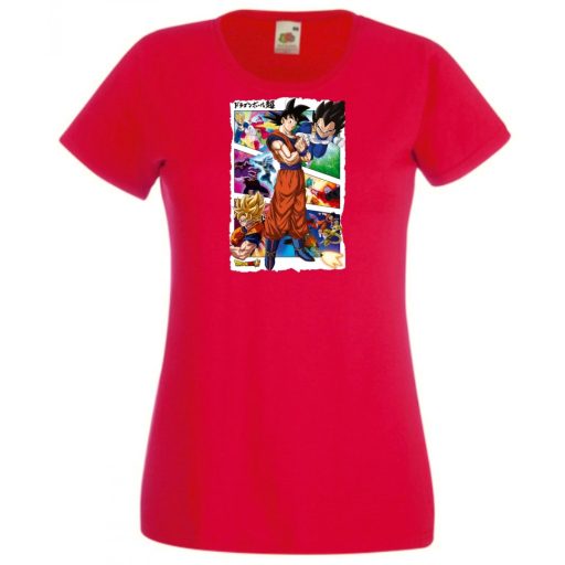 Anime fan - Dragon Ball Z /C női rövid ujjú póló