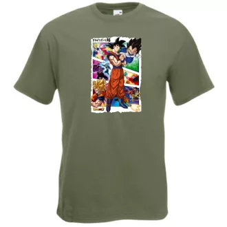 Anime fan - Dragon Ball Z /C férfi rövid ujjú póló
