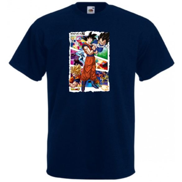 Anime fan - Dragon Ball Z /C férfi rövid ujjú póló