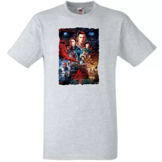 4 évad - Stranger Things stílus gyerek rövid ujjú póló