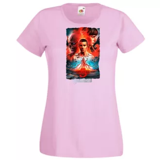 5 évad - Stranger Things stílus női rövid ujjú póló