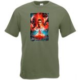 5 évad - Stranger Things stílus férfi rövid ujjú póló