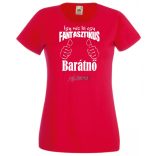 Így néz ki egy fantasztikus - barátnő női rövid ujjú póló