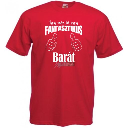 Így néz ki egy fantasztikus - barát férfi rövid ujjú póló