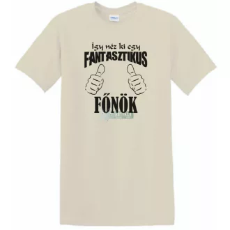   Így néz ki egy fantasztikus - főnök férfi rövid ujjú póló