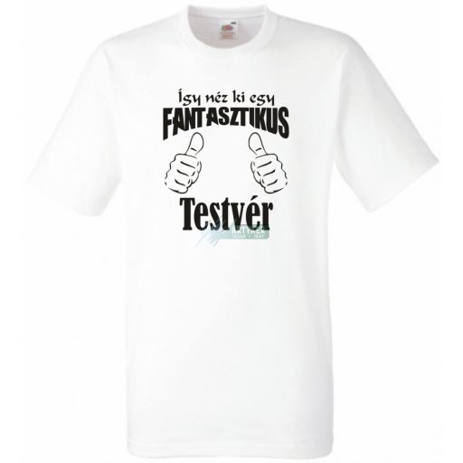 Így néz ki egy fantasztikus - testvér férfi rövid ujjú póló