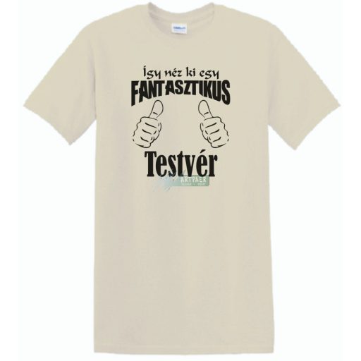 Így néz ki egy fantasztikus - testvér férfi rövid ujjú póló