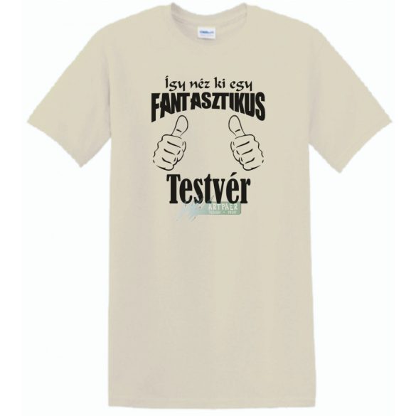 Így néz ki egy fantasztikus - testvér férfi rövid ujjú póló