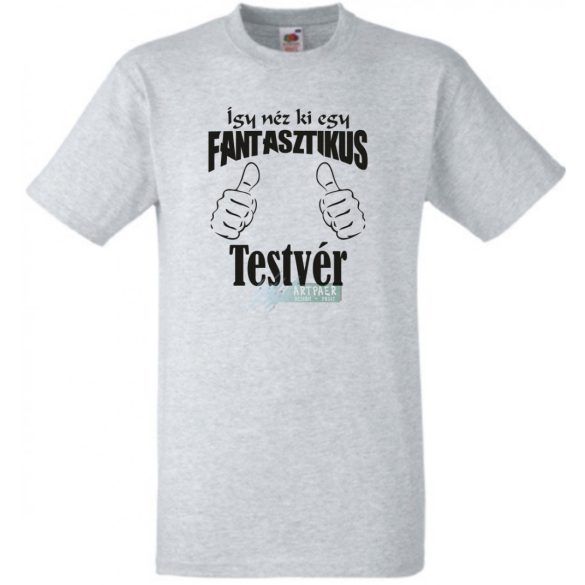 Így néz ki egy fantasztikus - testvér férfi rövid ujjú póló