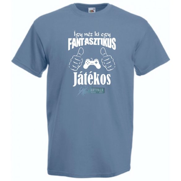 Így néz ki egy fantasztikus - játékos férfi rövid ujjú póló