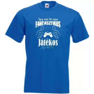   Így néz ki egy fantasztikus - játékos férfi rövid ujjú póló