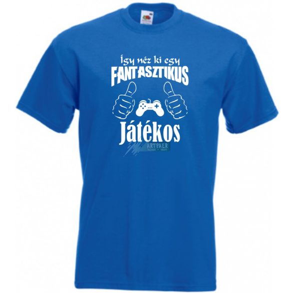 Így néz ki egy fantasztikus - játékos férfi rövid ujjú póló