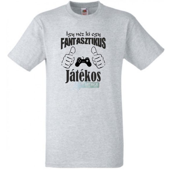 Így néz ki egy fantasztikus - játékos férfi rövid ujjú póló