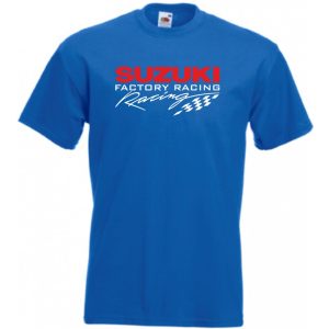 Motor fan Suzuki Racing férfi rövid ujjú póló