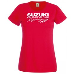 Motor fan Suzuki Racing női rövid ujjú póló