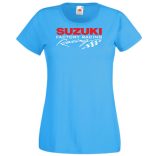 Motor fan Suzuki Racing női rövid ujjú póló