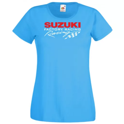Motor fan Suzuki Racing női rövid ujjú póló