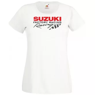 Motor fan Suzuki Racing női rövid ujjú póló