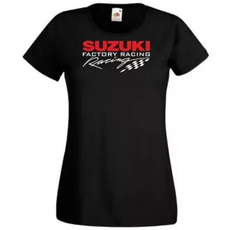 Motor fan Suzuki Racing női rövid ujjú póló