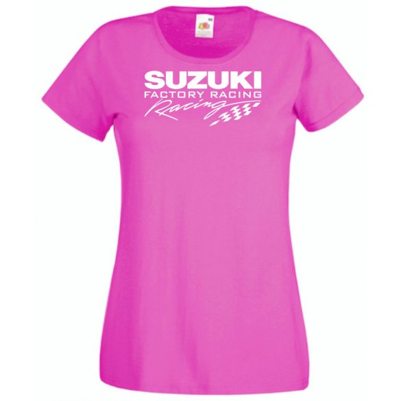 Motor fan Suzuki Racing női rövid ujjú póló
