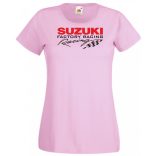Motor fan Suzuki Racing női rövid ujjú póló