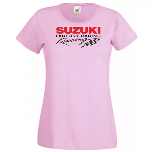Motor fan Suzuki Racing női rövid ujjú póló