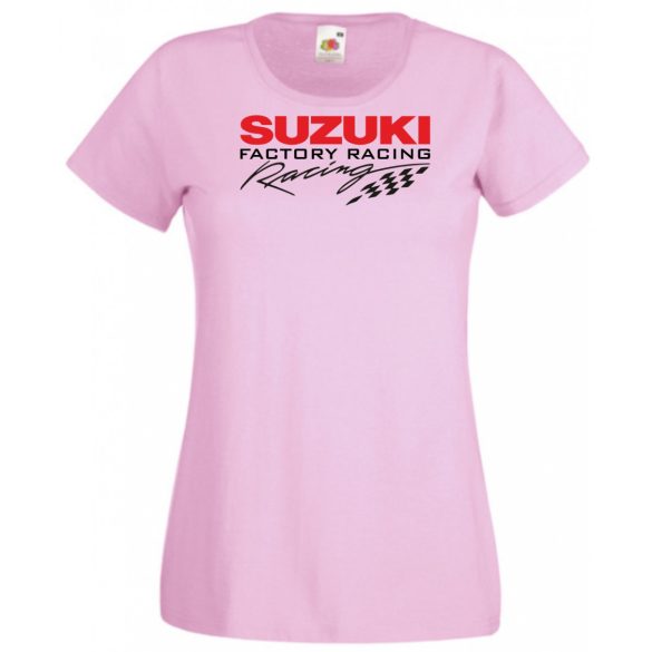 Motor fan Suzuki Racing női rövid ujjú póló