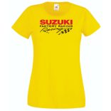 Motor fan Suzuki Racing női rövid ujjú póló