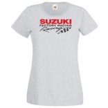 Motor fan Suzuki Racing női rövid ujjú póló