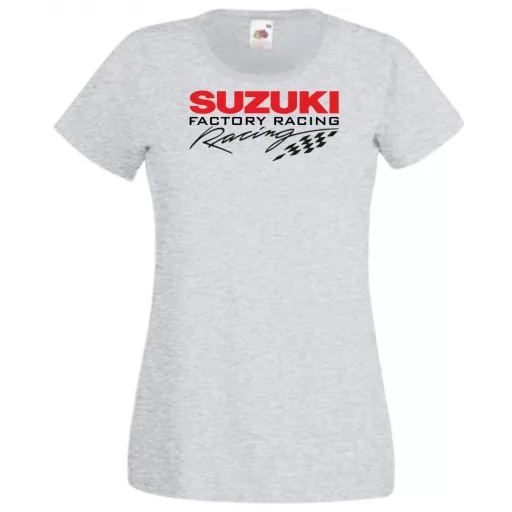 Motor fan Suzuki Racing női rövid ujjú póló