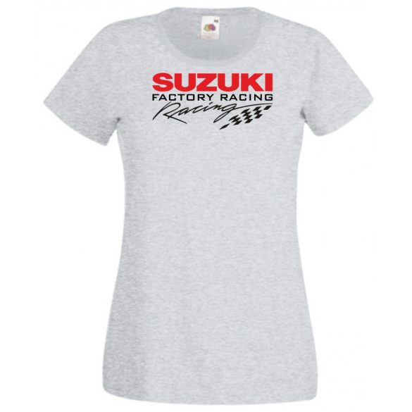 Motor fan Suzuki Racing női rövid ujjú póló