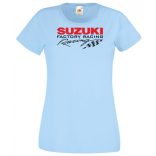 Motor fan Suzuki Racing női rövid ujjú póló