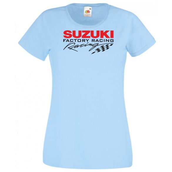 Motor fan Suzuki Racing női rövid ujjú póló