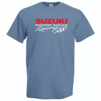 Motor fan Suzuki Racing férfi rövid ujjú póló