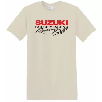 Motor fan Suzuki Racing férfi rövid ujjú póló