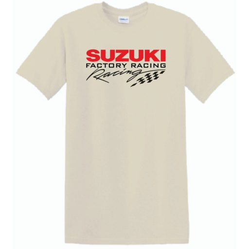 Motor fan Suzuki Racing férfi rövid ujjú póló