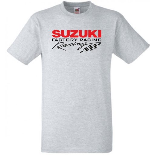 Motor fan Suzuki Racing férfi rövid ujjú póló