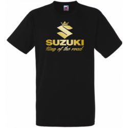   Motor fan Suzuki - Az utak királya férfi rövid ujjú póló
