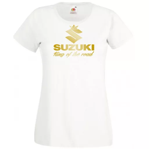 Motor fan Suzuki - Az utak királya női rövid ujjú póló