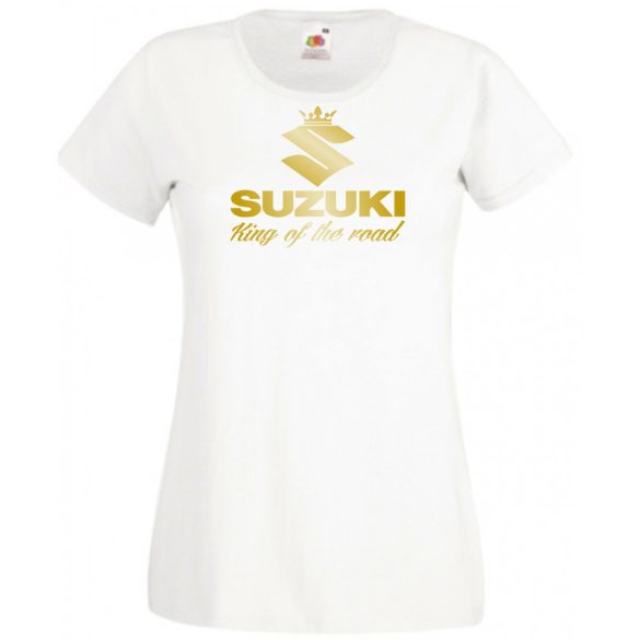 Motor fan Suzuki - Az utak királya női rövid ujjú póló