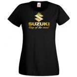 Motor fan Suzuki - Az utak királya női rövid ujjú póló